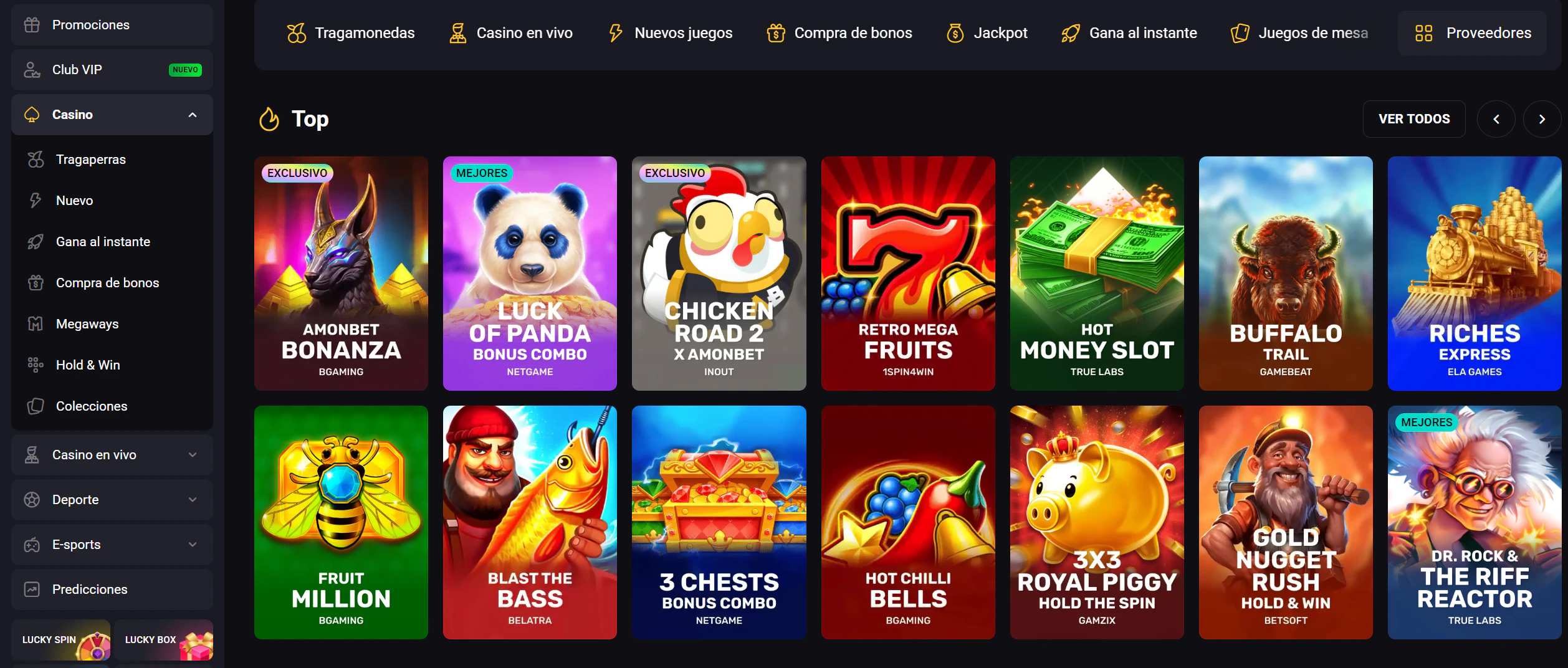 Amonbet Casino ES